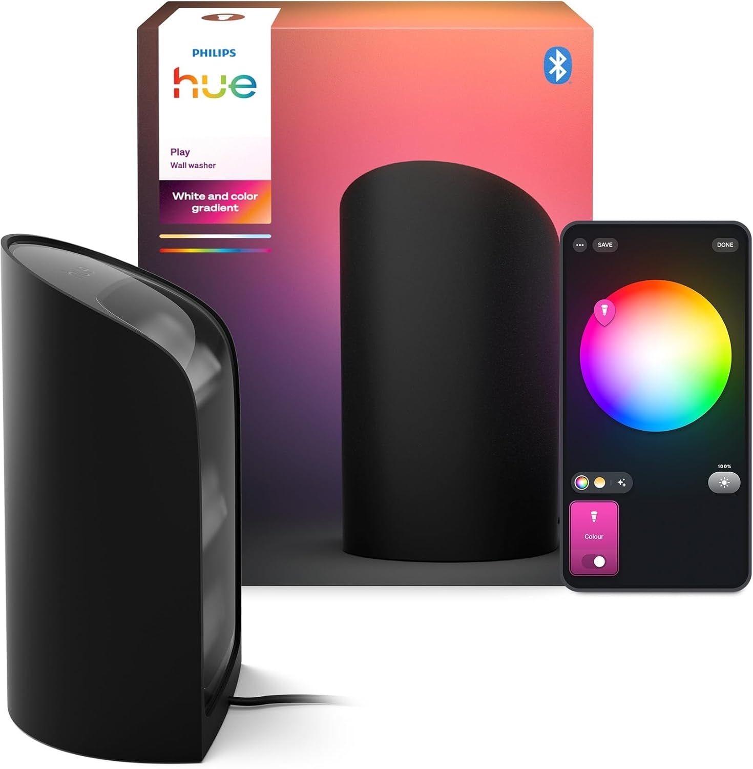 Philips Hue Play wall washer Leuchte black EU/UK