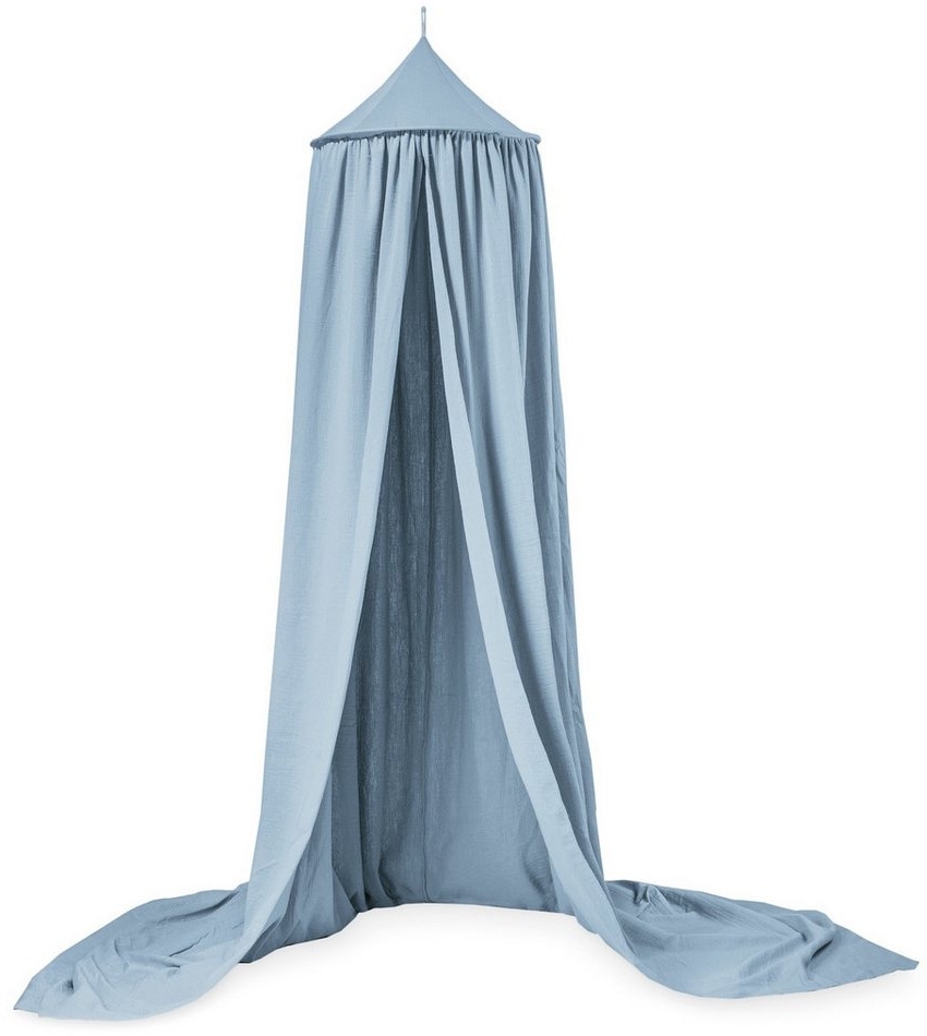 Julius Zöllner Baldachin Musselin Ø50 denim