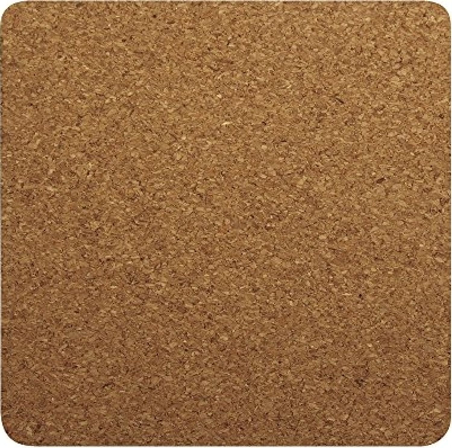 Kork-Untersetzer quadratisch, 10x10x0,3cm, SB-Btl 4Stück (0,70 € pro 1 Stück)