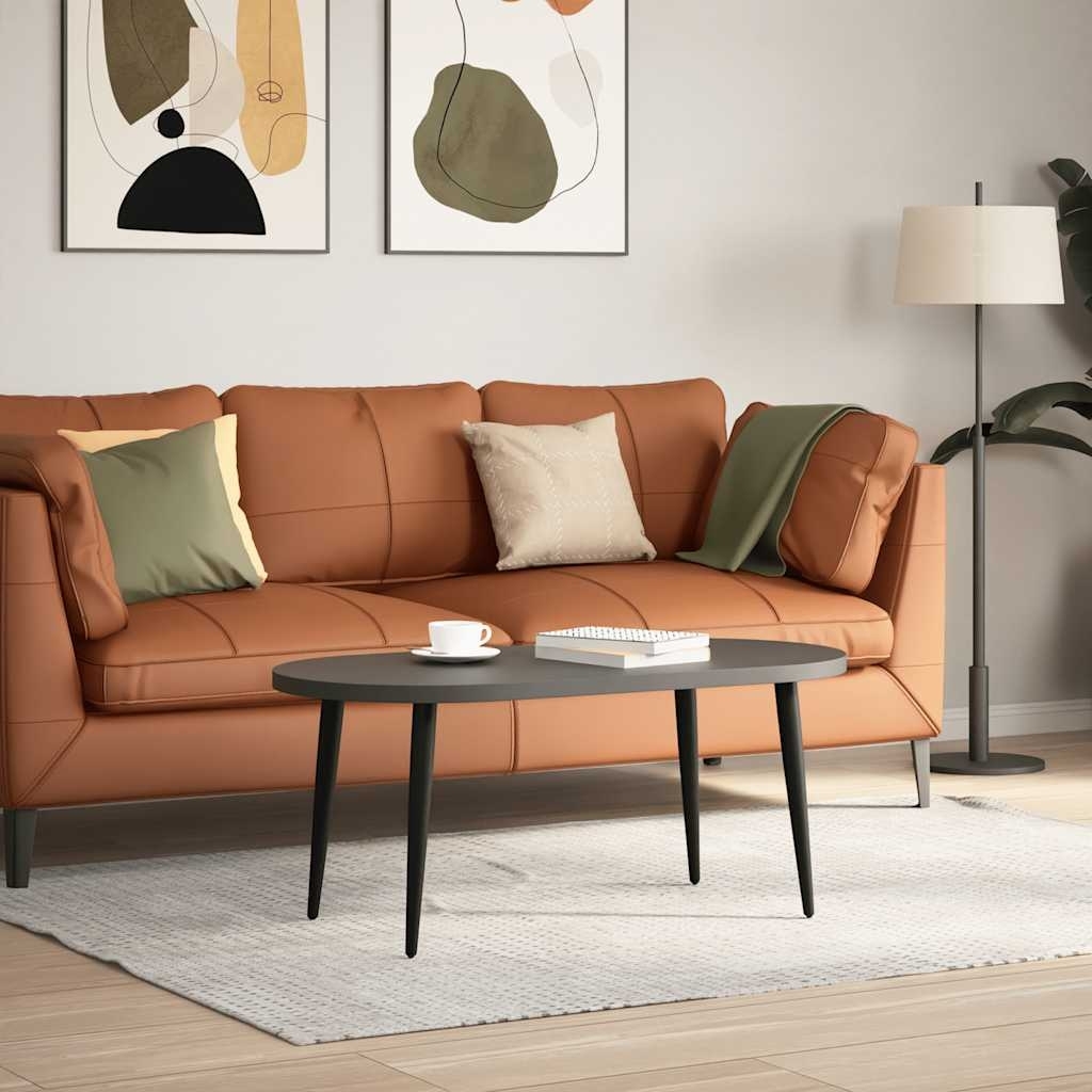 vidaXL Couchtischbeine Konische Form 4 Stk. Schwarz 42-43 cm Stahl 4012512