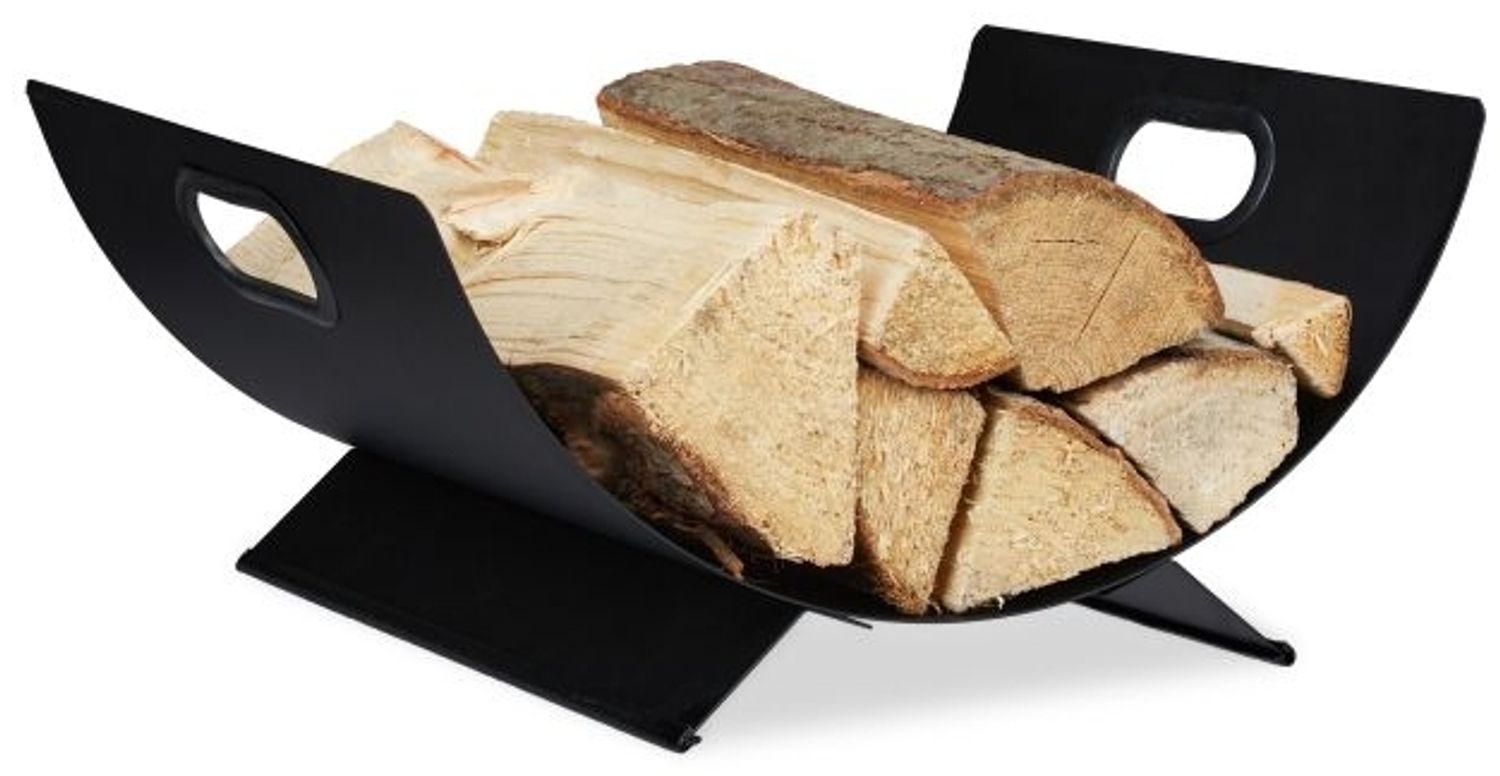 Kaminholzkorb Metall 10034189