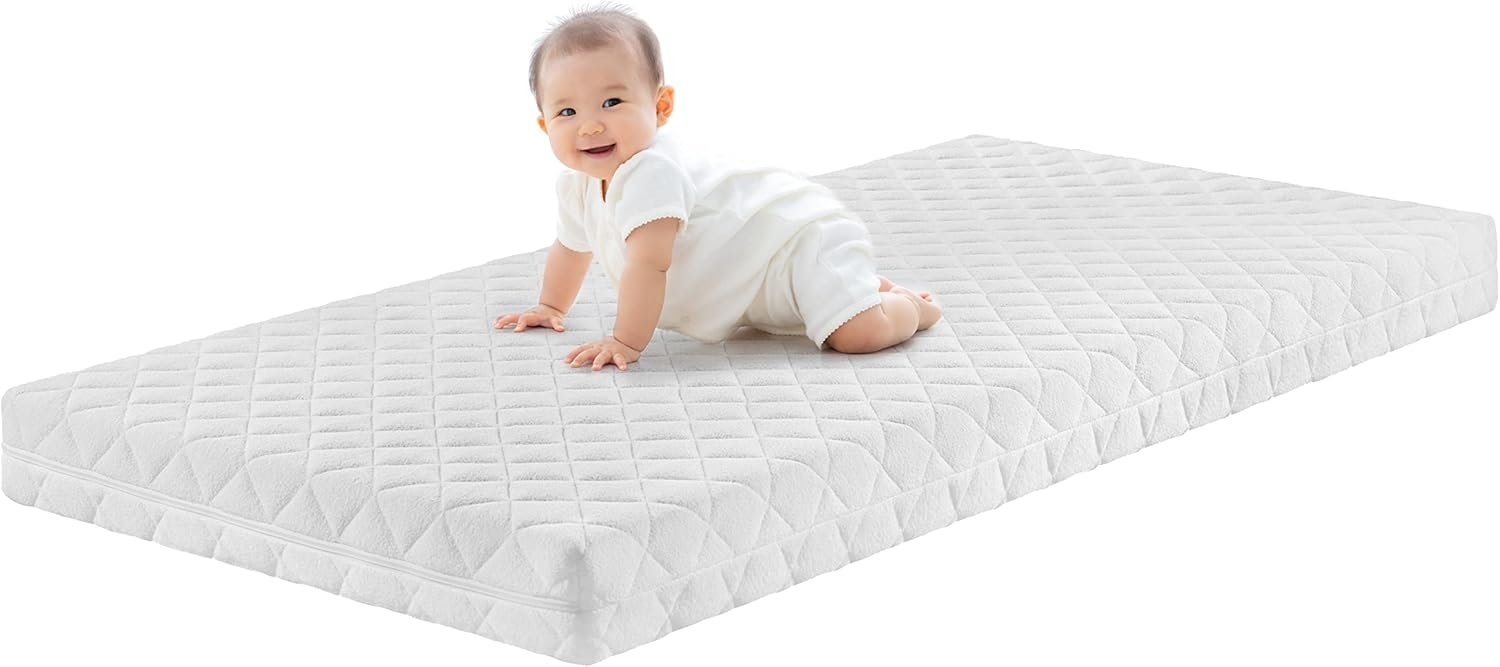 Traumnacht BT Kiddy Kindermatratze Pure, 80x160 cm, Schadstoffgeprüft nach Öko-Tex Standard 100, hautfreundlicher Bezug abnehmbar und waschbar, produziert nach deutschem Qualitätsstandard