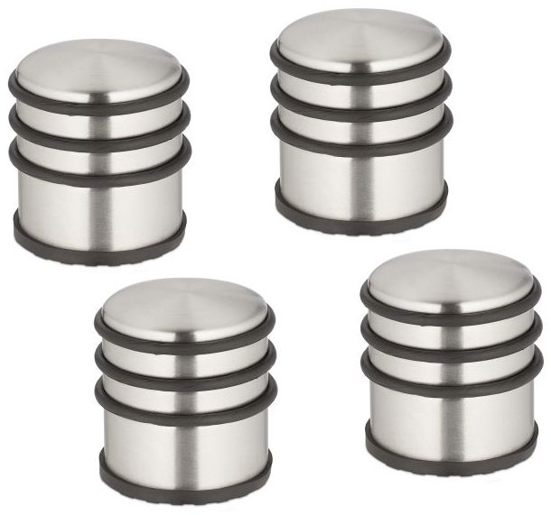 Edelstahl Türstopper im 4er Set 10042771