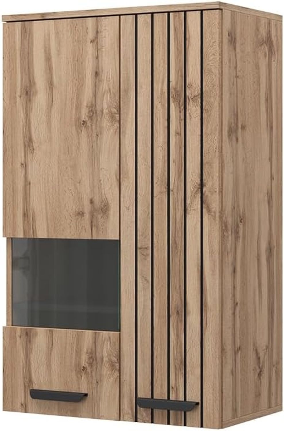 Hängeschrank Amber Braun 60.2 cm mit 2 Türen Vicco