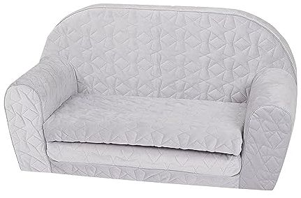 Kindersofa - \"Cosy geo grey\"