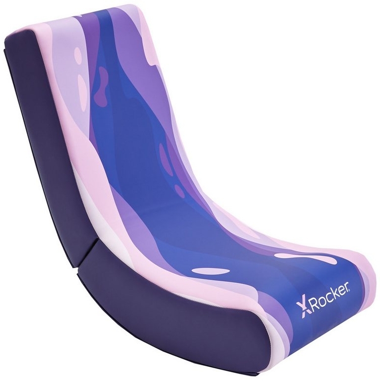 X Rocker Video Rocker Gaming Bodensessel für Kinder - Lava (Pink)