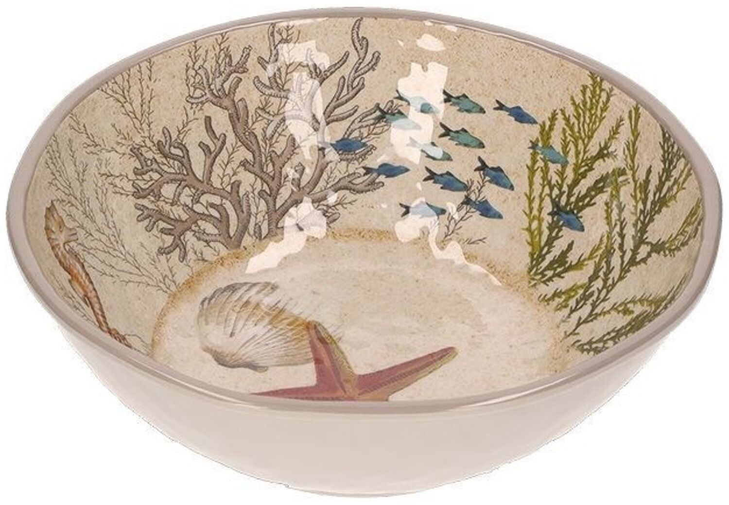 Rose&Tulipani Rose&Tulipani Sea Life Salatschüssel 28 cm R13320028M