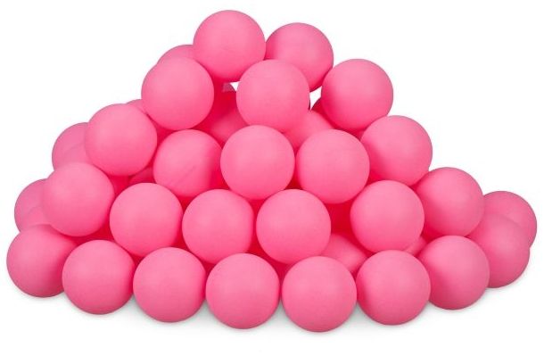 300x Pinke Beer Pong Bälle 10053835