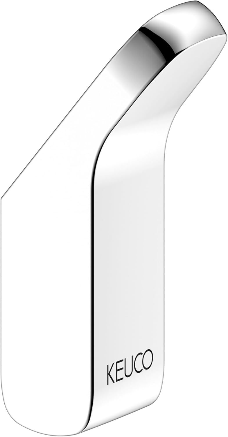 Keuco Handtuchhaken Moll, (1-St), aus Metall, hochglanz-verchromt, rund, für Badezimmer, Wandhaken
