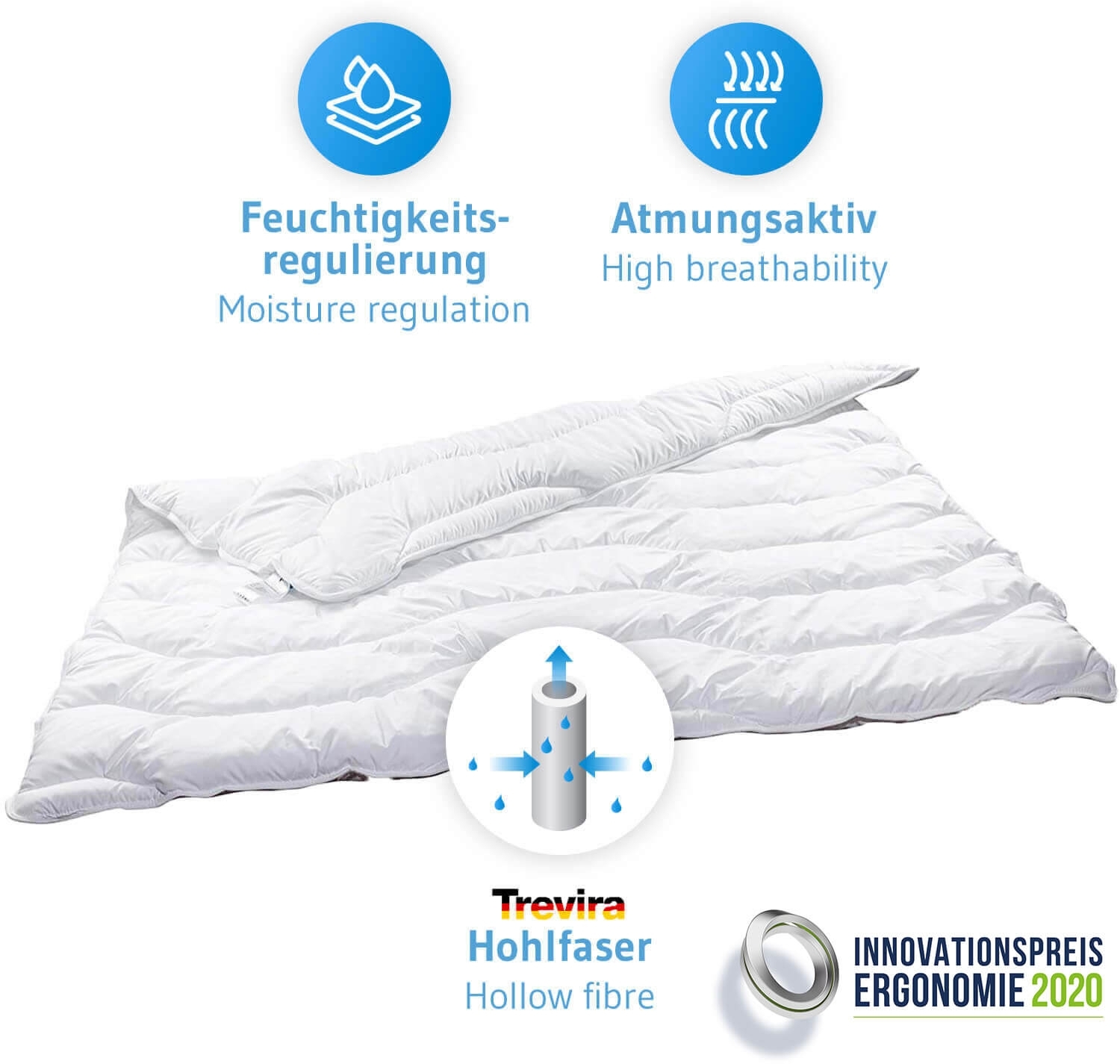 BLANCO Sommerdecke 135 x 220 cm