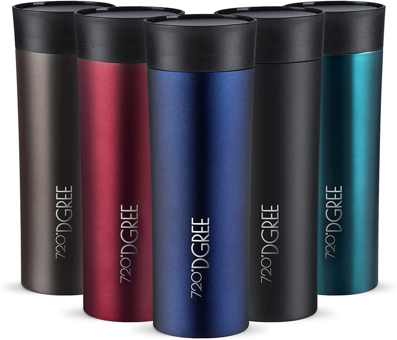 720 DGREE Thermobecher, doppelwandig, vakuumisoliert, sapphire blue, 450 ml