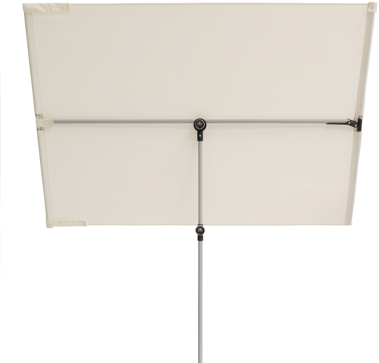 Doppler Balkonblende "Active 180 x 130", natur, 180 x 130 cm