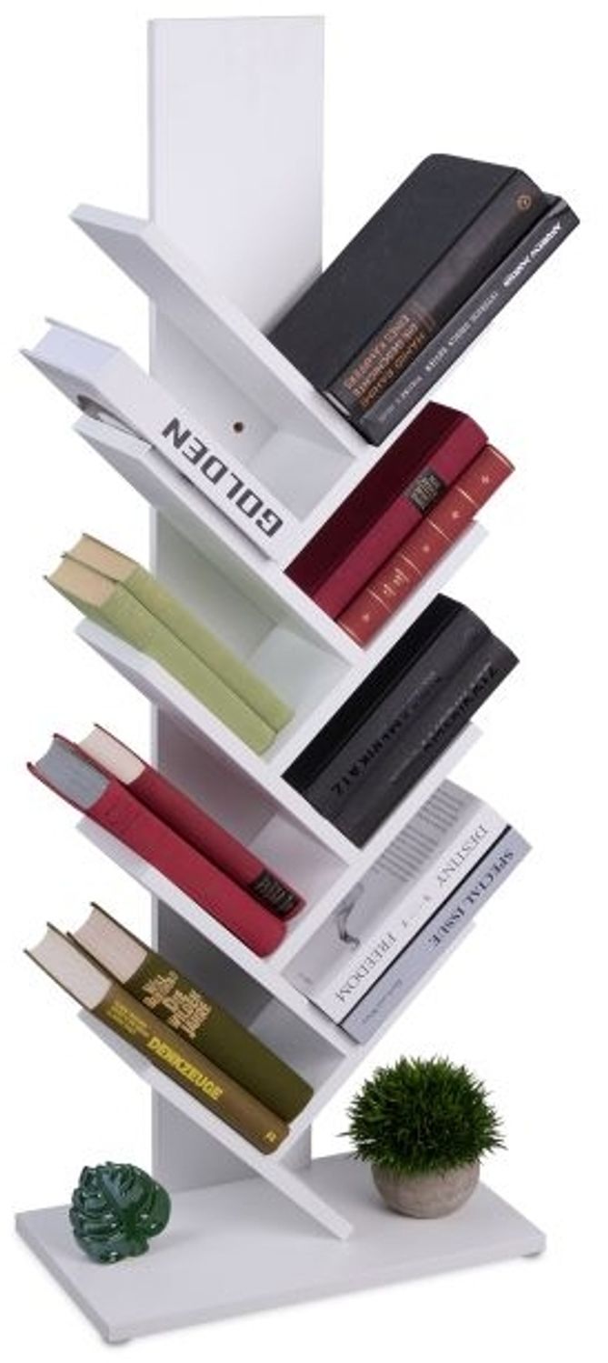 Weißes Bücherregal in Baumform 10050587_60