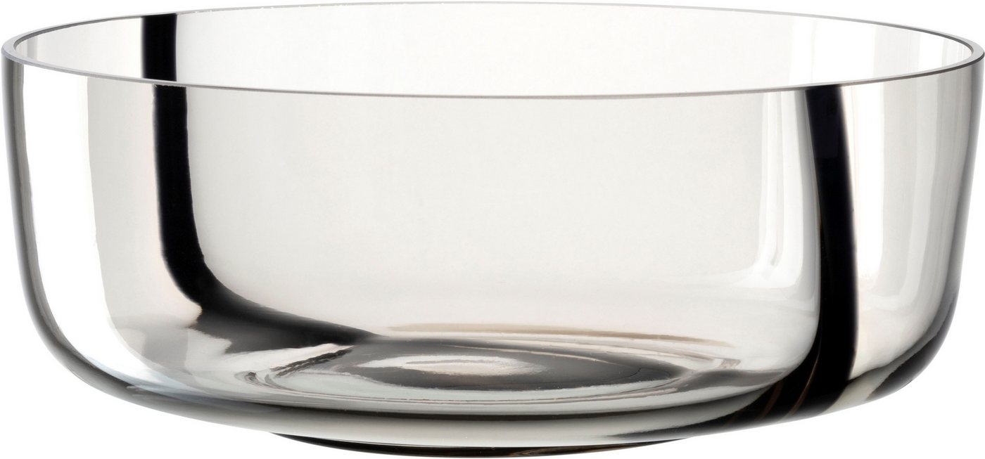 LEONARDO Schale ALVEO, aus hochwertigem Farbglas mit Unikat-Charakter, Glas, (1-tlg), spülmaschinengeeignet