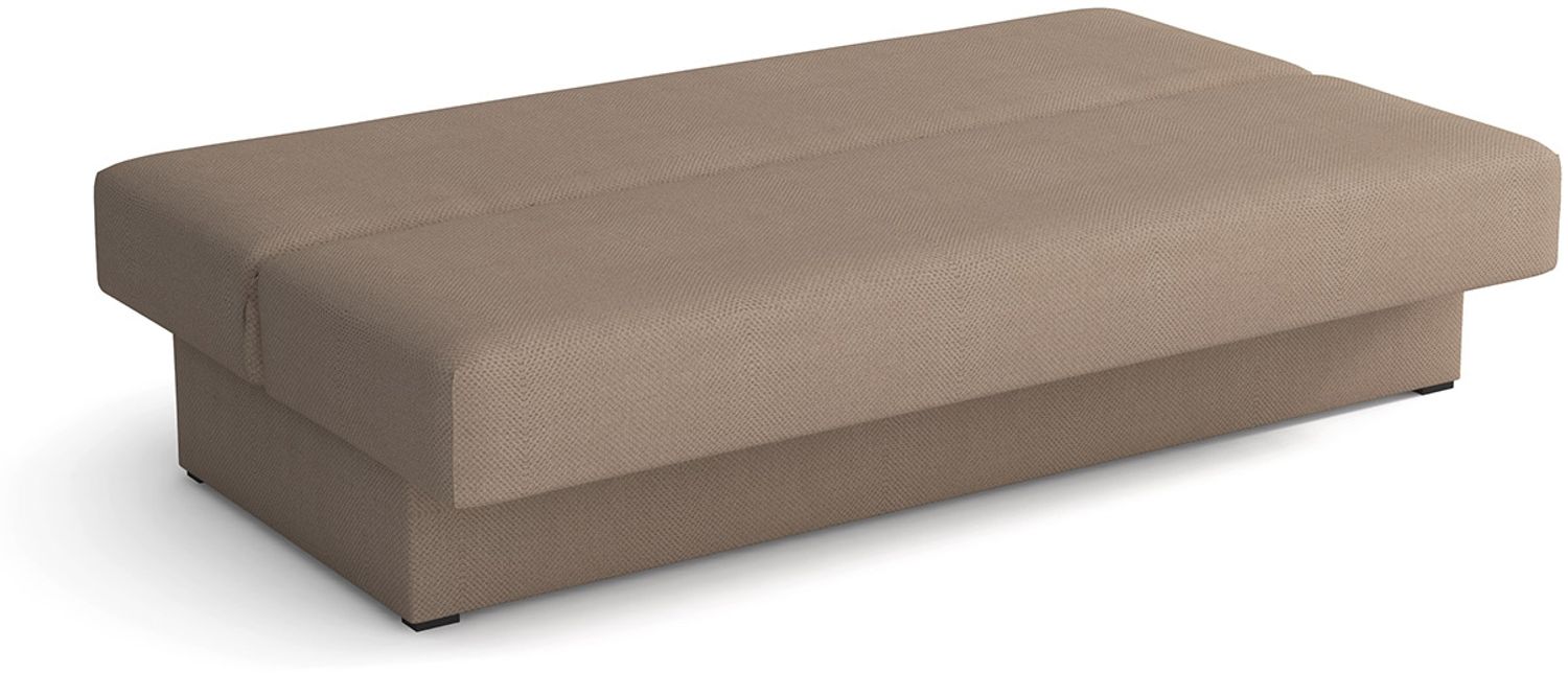 Schlafsofa Adela Mini, Farbe: Enjoy 17 + Zickzack Grau