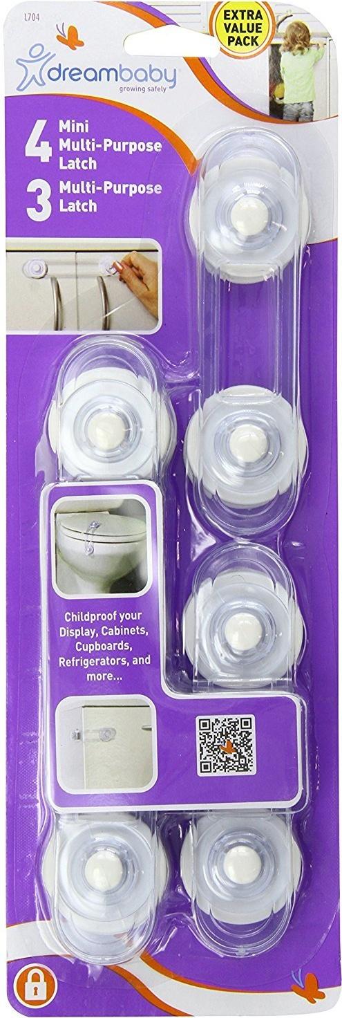 Dreambaby - Multifunktionsverschluss Verriegelungen ( 7 Teile)