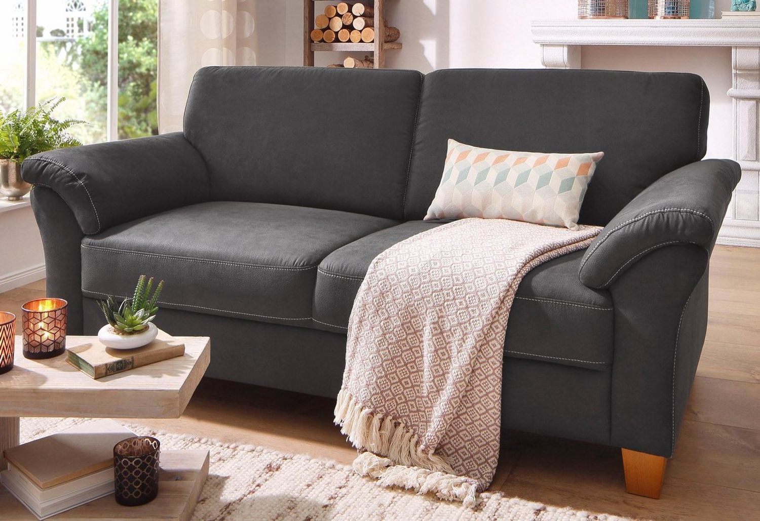 Home affaire 3-Sitzer Borkum, mit Federkern