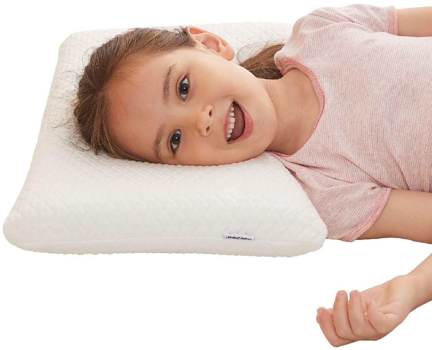 SIKAINI Kinder Kissen Soft Positioner für Neugeborene Es vorbeugt der Plagiozephalie für Kinder