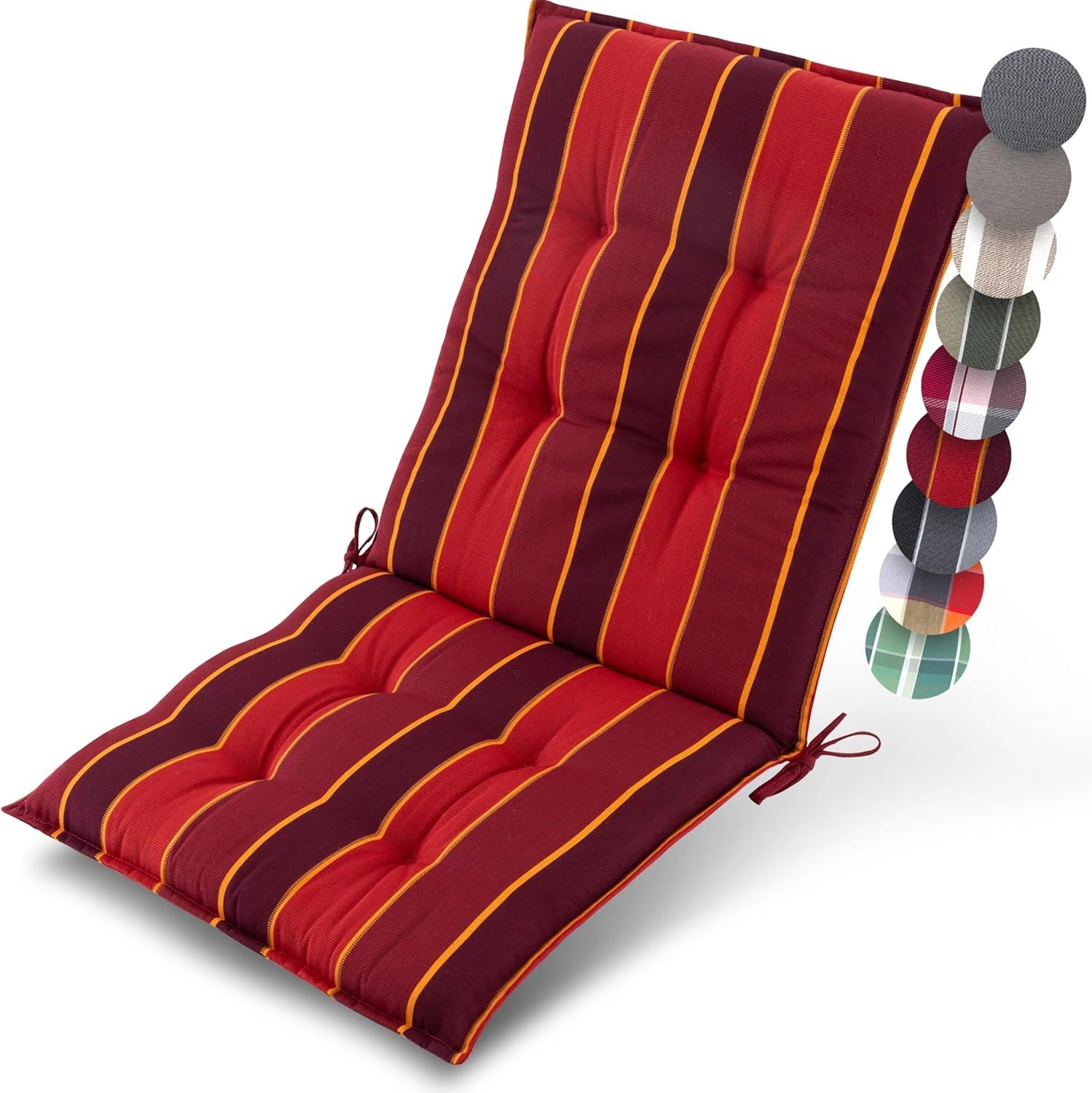 Beautissu Polsterauflage Sun-NL, Niederlehner Auflage 105x50x8cm