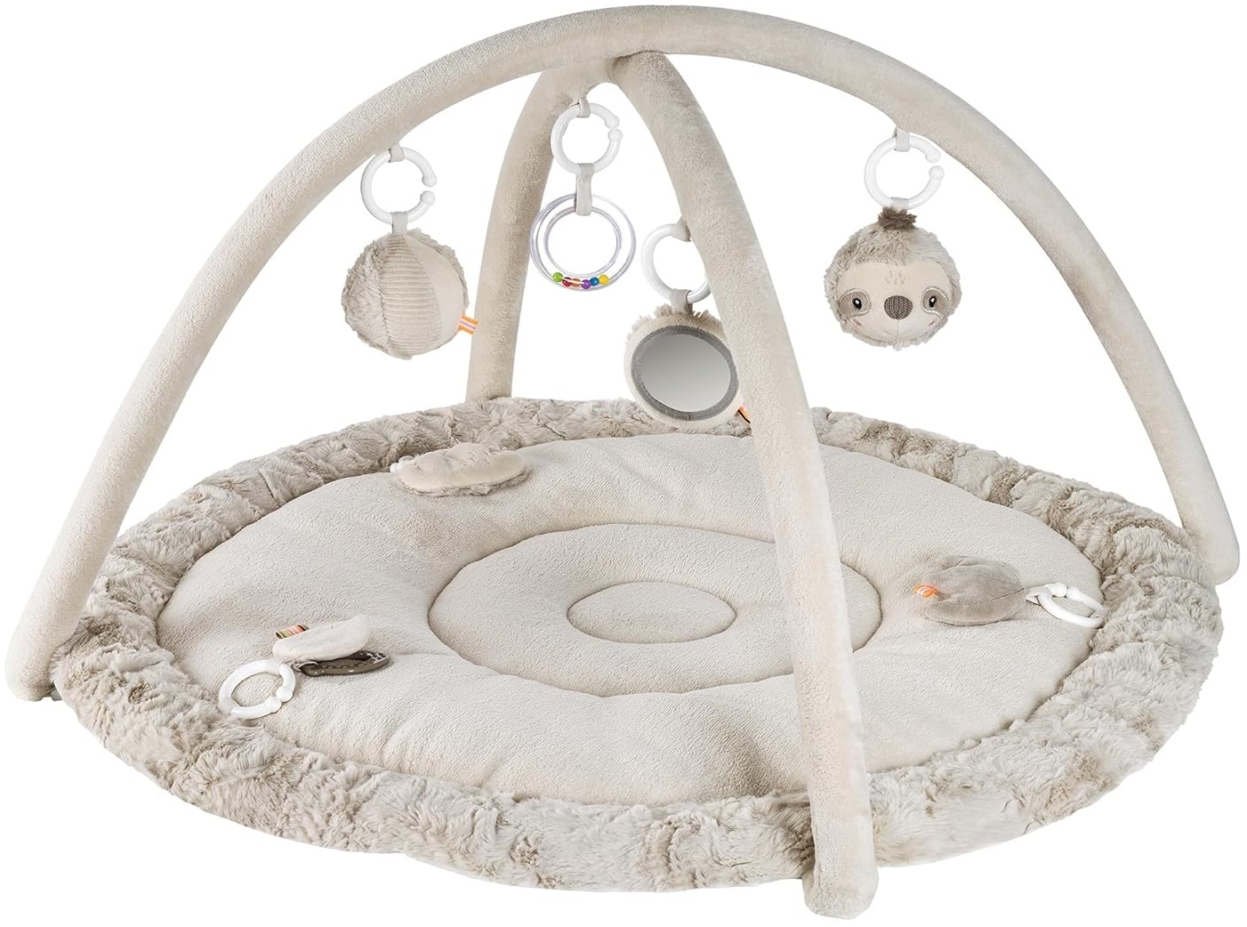 Fehn 3D Spielmatte – Faultier Grau