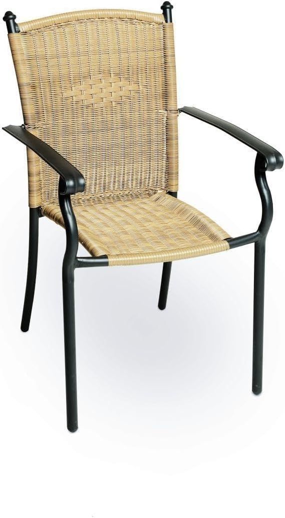 Roma Gartensessel, stapelbar, 2er Set