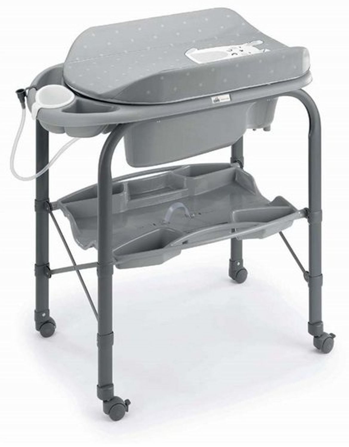 CAM Baby Bade-Wickelkombination Cambio | Wickeltisch & Babywanne