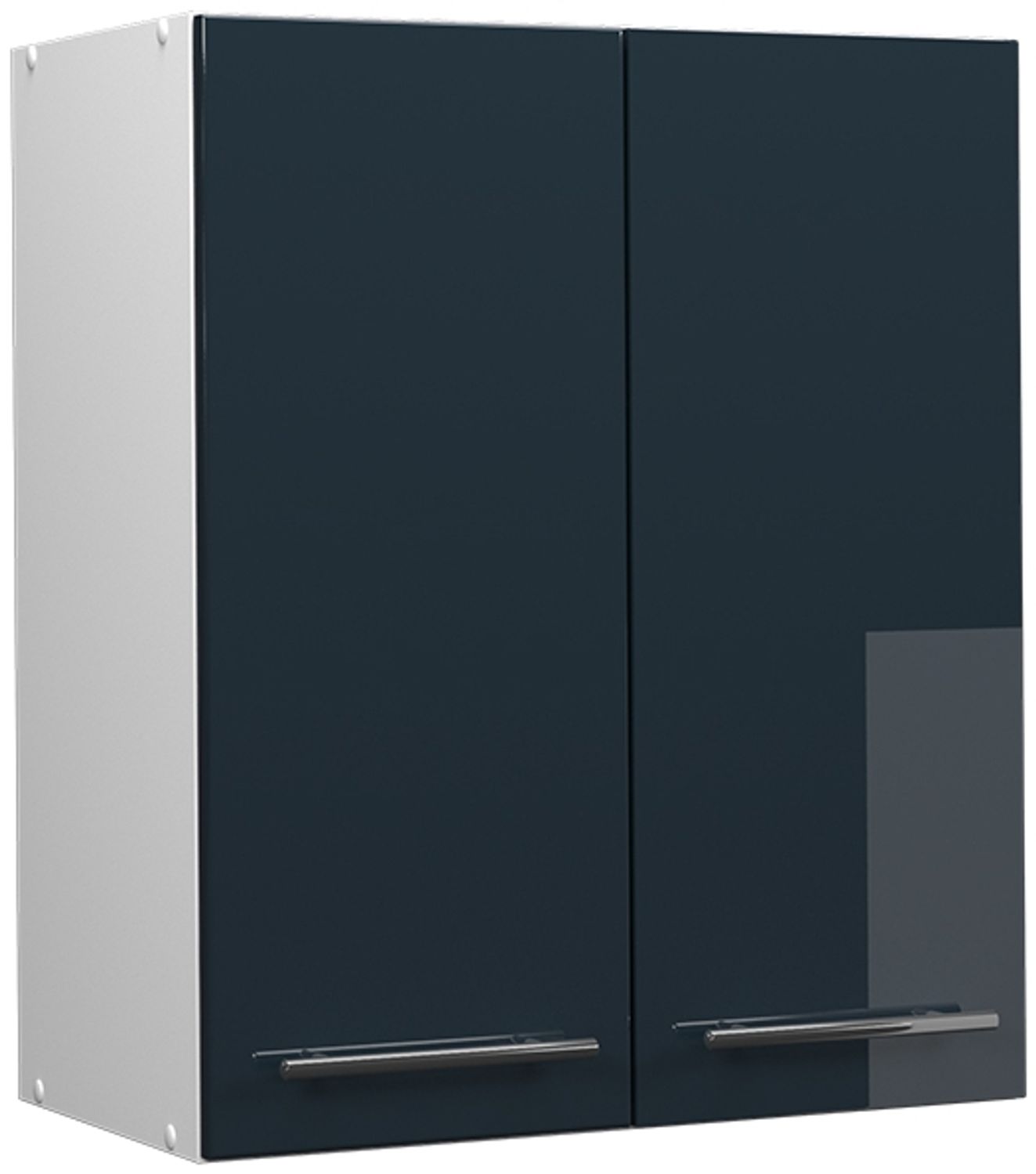 Hängeschrank Fame-Line Dunkelblau Hochglanz 60 cm Vicco