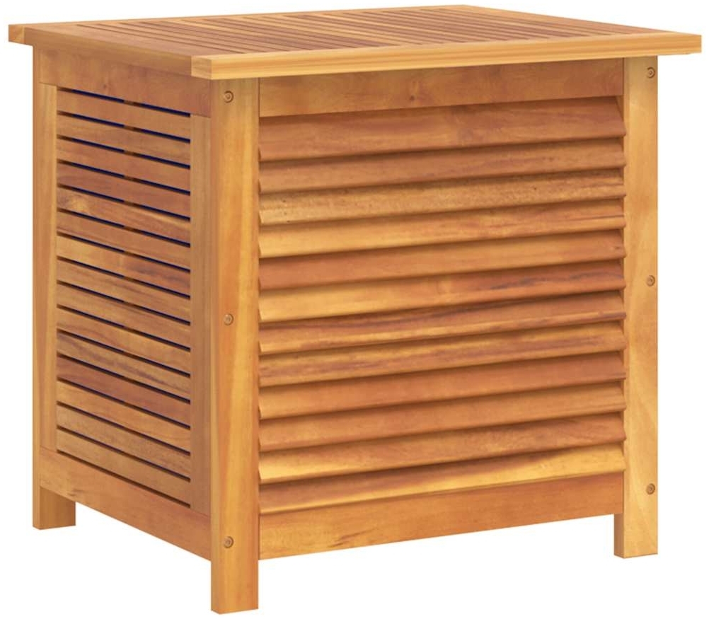 vidaXL Gartenbox mit Lüftungsschlitzen 60x50x56 cm Massivholz Akazie 365839