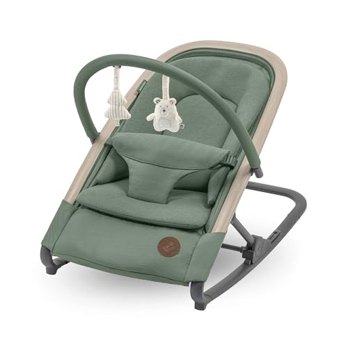 Maxi-Cosi Kori, Babywippe 2-in-1 für Neugeborene bis 9 kg, mit gepolsterter Einlage und Wippfunktion