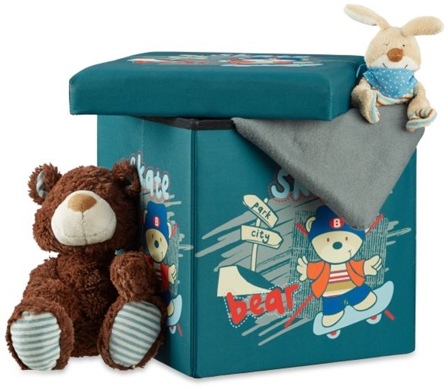 Relaxdays 'Bär' Sitzhocker