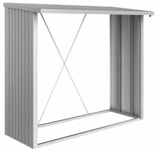 Biohort Holzlager WoodStock Gr. 230 lieferbar in 3 Farben silber-metallic