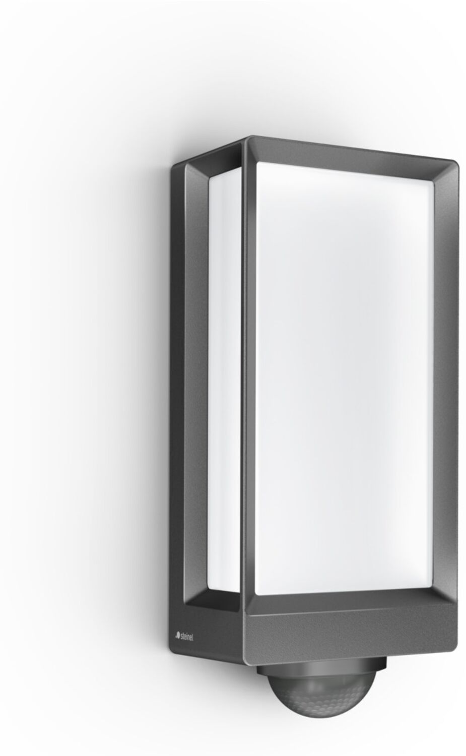 Steinel 'L 42 SC' LED-Außenleuchte mit 180°- Bewegungsmelder und Bluetooth, per App einstellbar, 13 W, 3000 K, Aluminium anthrazit, 13,1 x 10,5 x 30,6 cm