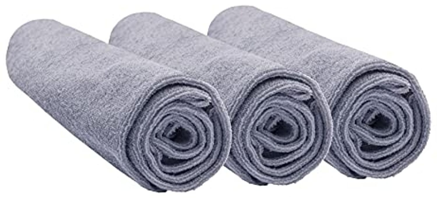 Easy Dort Set mit 3 Bezügen für Wickelunterlage, 50x70/50x80 cm, Baumwolle, Grau