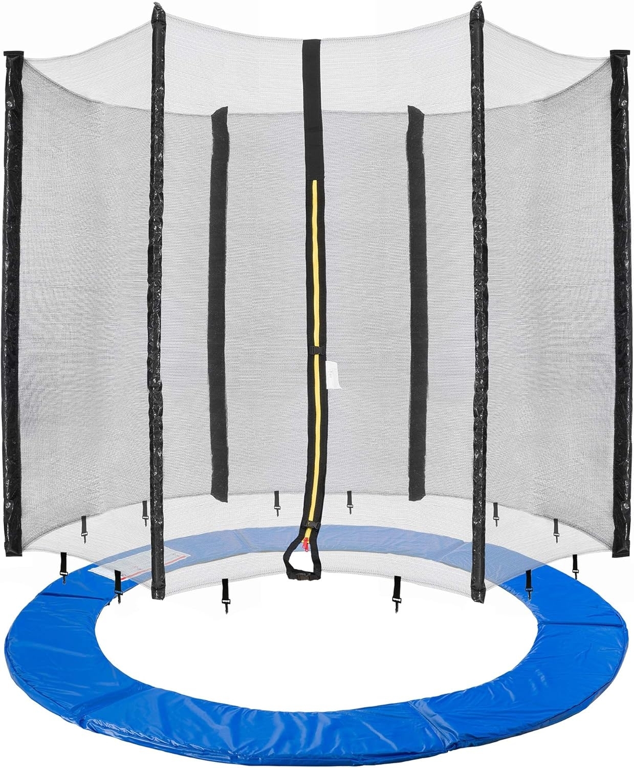 Arebos Trampolinnetz + Randabdeckung 244, 305, 366, 396, 430, 460 und 490 cm (Set, Randabdeckung + Netz 244 cm), 244 cm