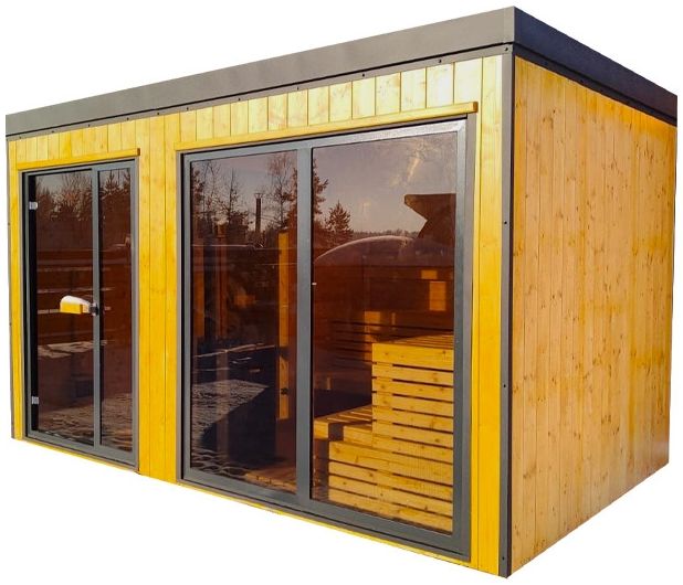 GardenAndPools Garten Sauna Horisont House