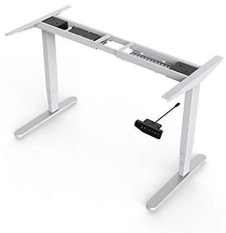 Elektrisch höhenverstellbarer Schreibtisch Tischgestell Stehschreibtisch DM2