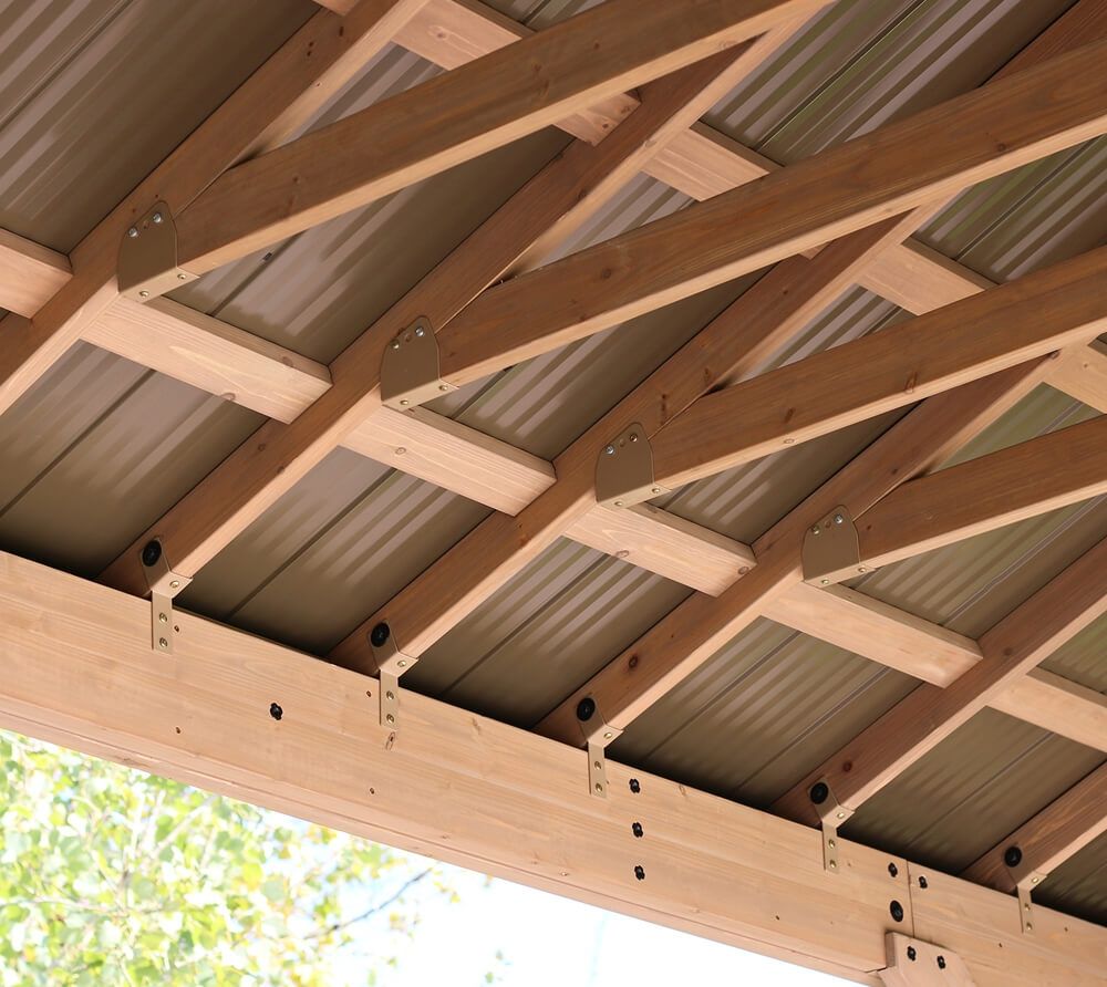 Westmann Holz Pavillon Devon 1216 | Natur |