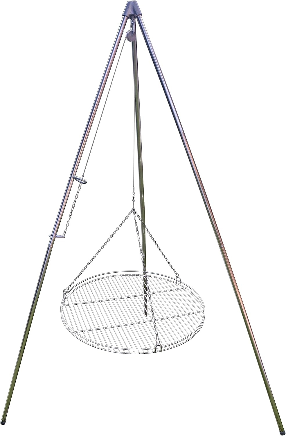 Huber Grillgeräte Schwenkgrill, mit Edelstahl-Rost, Höhe 170 cm, Ø 70 cm