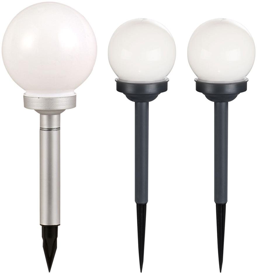 3er Set Solar Kugelleuchten für Ihren Garten