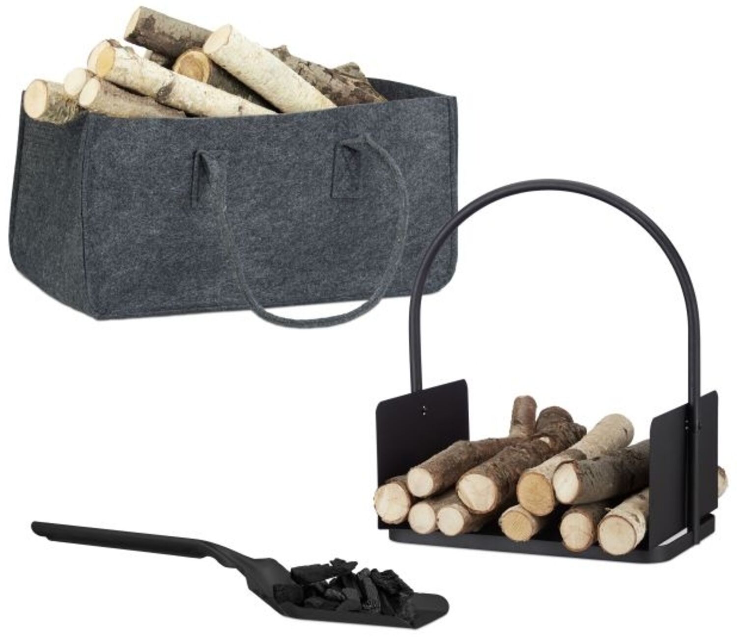 3 tlg. Kamin-Set 10024456