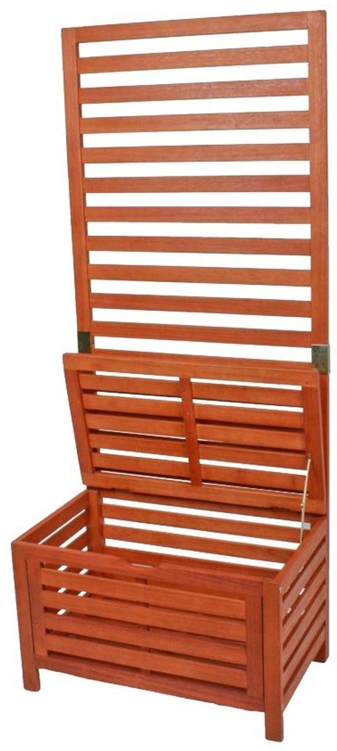 Sichtschutz Gartenbank Truhe Garten Bank Sitzbank Balkon Sichtschutz Staufach