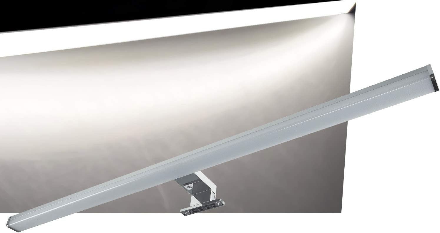 LED Spiegelleuchte, 78cm, 15W, IP44, Neutralweiß