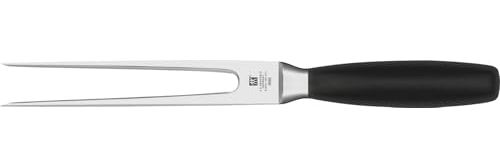 ZWILLING 'Vier Sterne' Fleischgabel, Stahl/Kunstoff, Silber/Schwarz, 18 cm