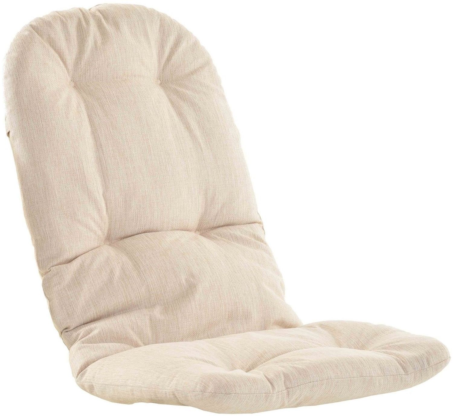 Krines Home Hochlehnerauflage Schaukelstuhl Auflage Kissen Kissenauflage für Schaukelsessel, deutsche Herstellung