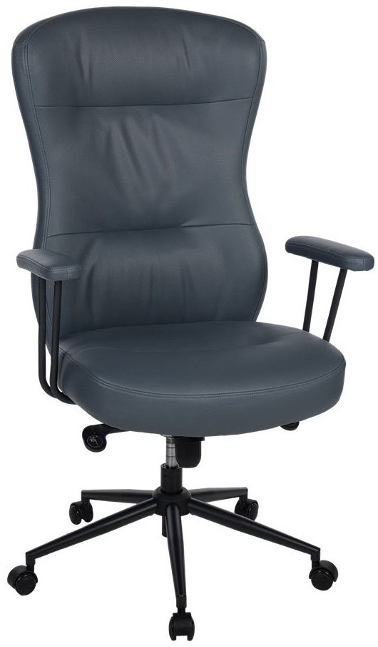 Chefsessel Ronda / Rio, Metall, Blau, Schwarz, 72 x 118 x 59 cm