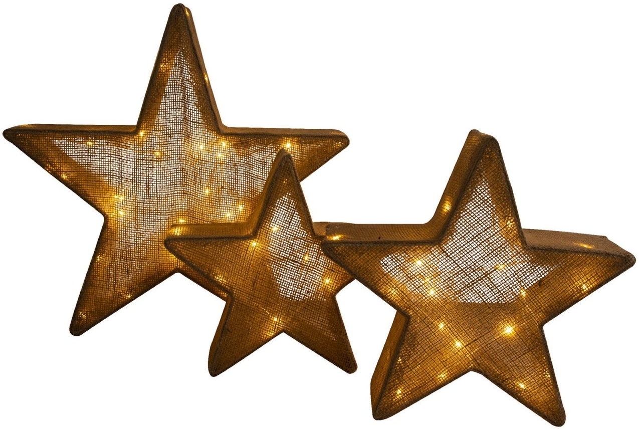 Weihnachtssterne Beleuchtet Außen 3er Set Weihnachtsbeleuchtung Sterne 5273614