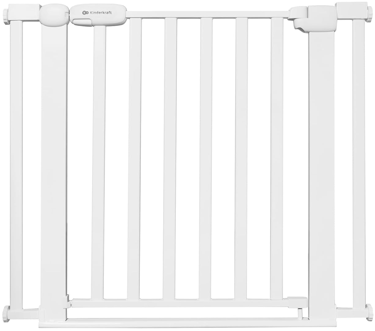 Kinderkraft Lock&Go Tür- Treppenschutzgitter Schutzgitter 75-103 cm Weiss