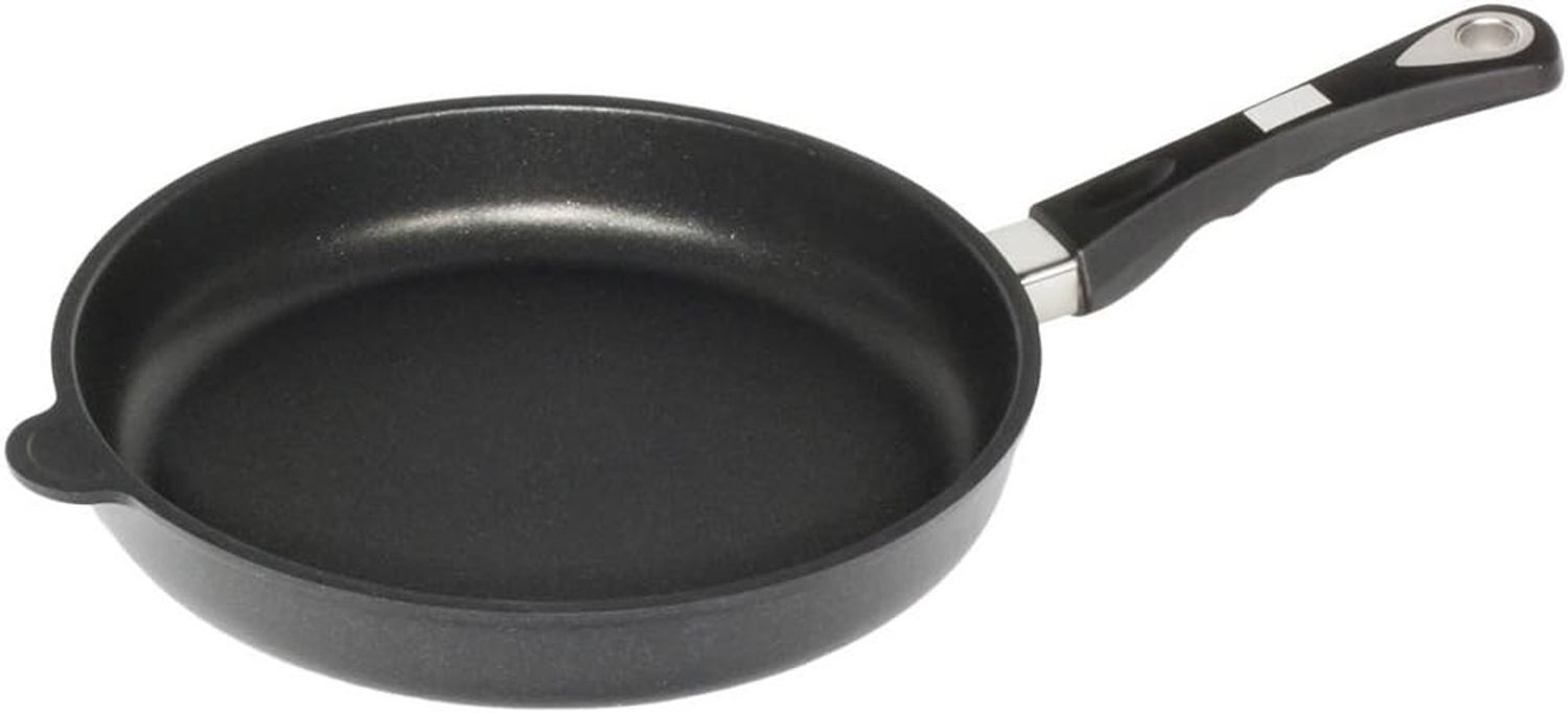 AMT Gastroguss Bratpfanne mit festem Griff, 5,0 cm, Ø 28 cm, Induktionsgeeignet