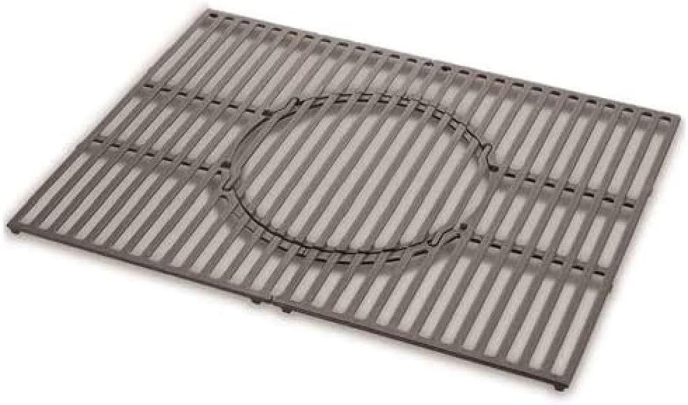 Weber Grillroste für Spirit 400 Serie (ab 2025), sowie 300 Serie (vor 2025) / aus Gusseisen, Gourmet BBQ System, für optimale Hitze und Grillstreifen – Schwarz (8847)