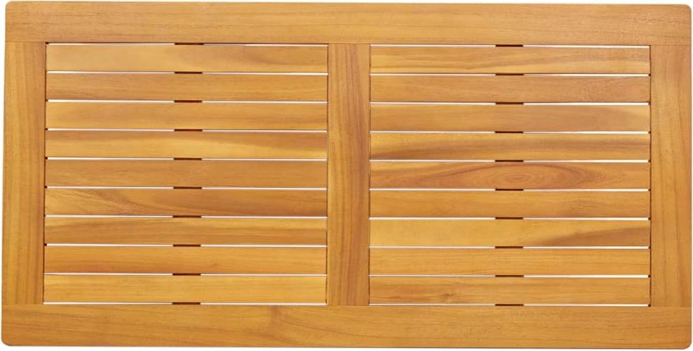 vidaXL Tischplatte Öl-Natur 100 x 50 x 2 cm Massivholz Akazie 4108095